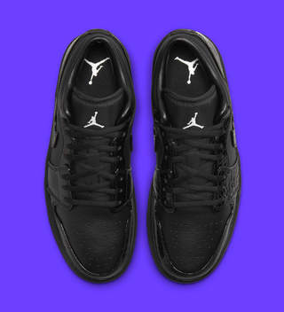 ★NIKE★ Air Jordan 1 Black Croc エアジョーダン1 HJ7743-010 Nike Women's Air Jordan 1 Low SE 'Black Croc' (HJ7743-010